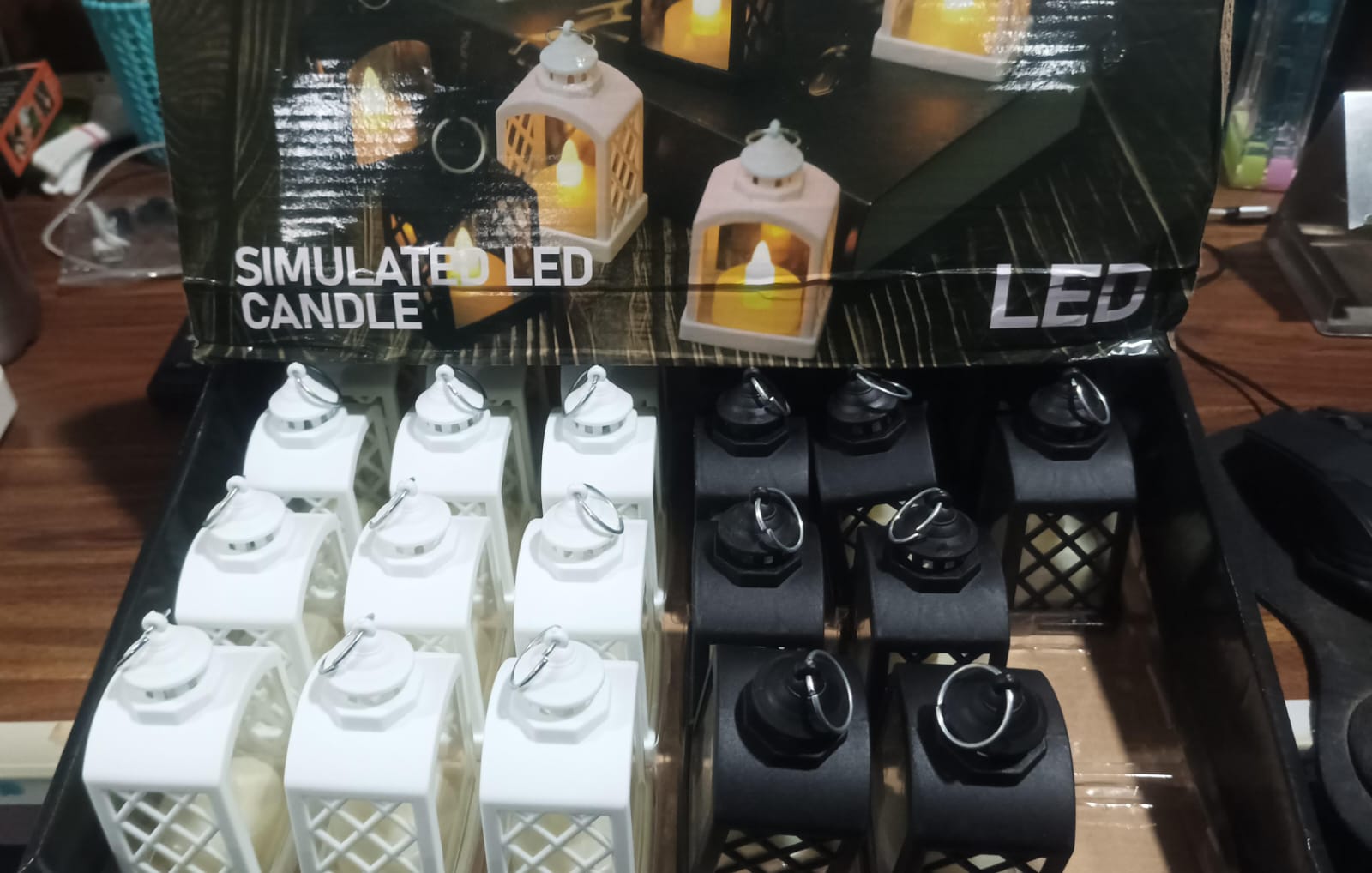 Smokeless Led Light Lantern Lamp (24 Pcs Set) - Springkart 