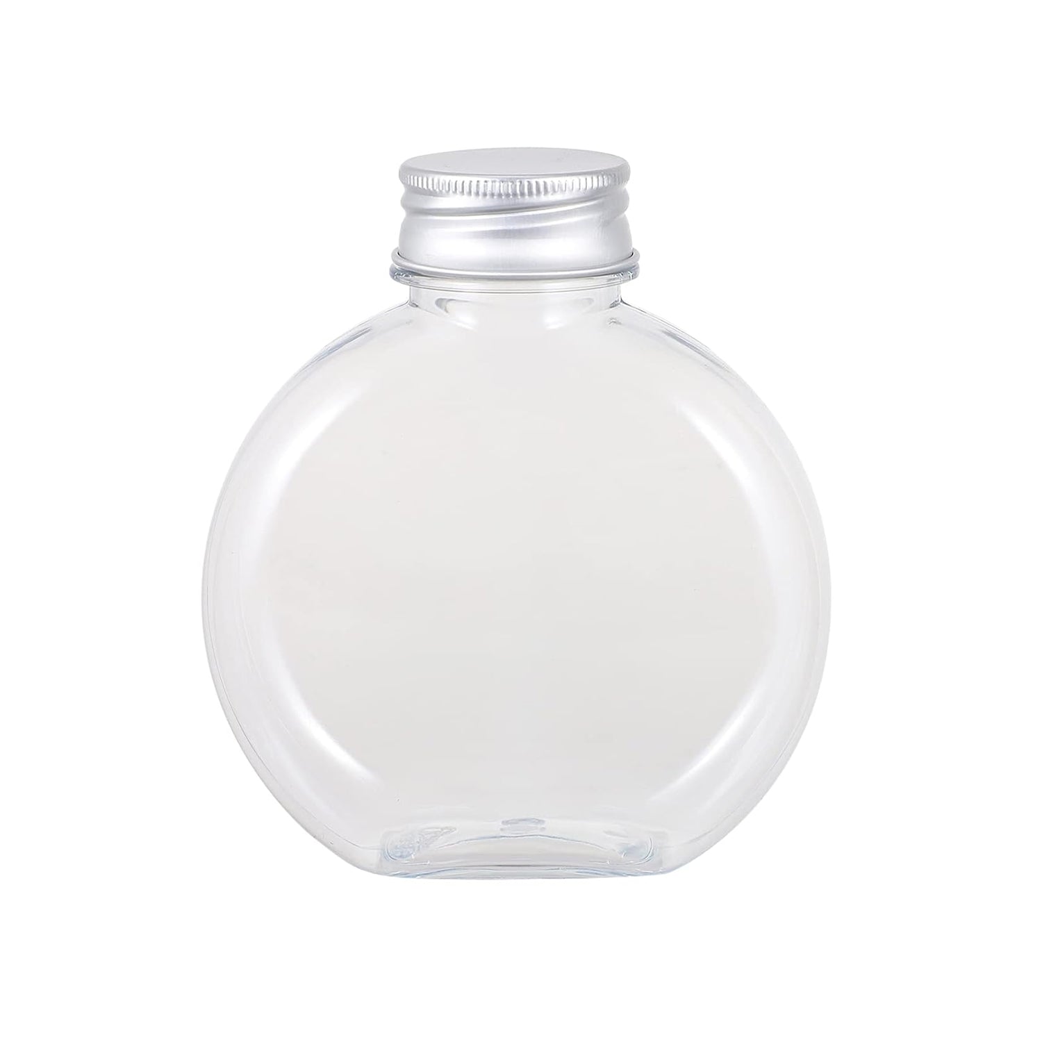 Multipurpose Transparent Round Clear Plastic Container (1 Pc) - Springkart 