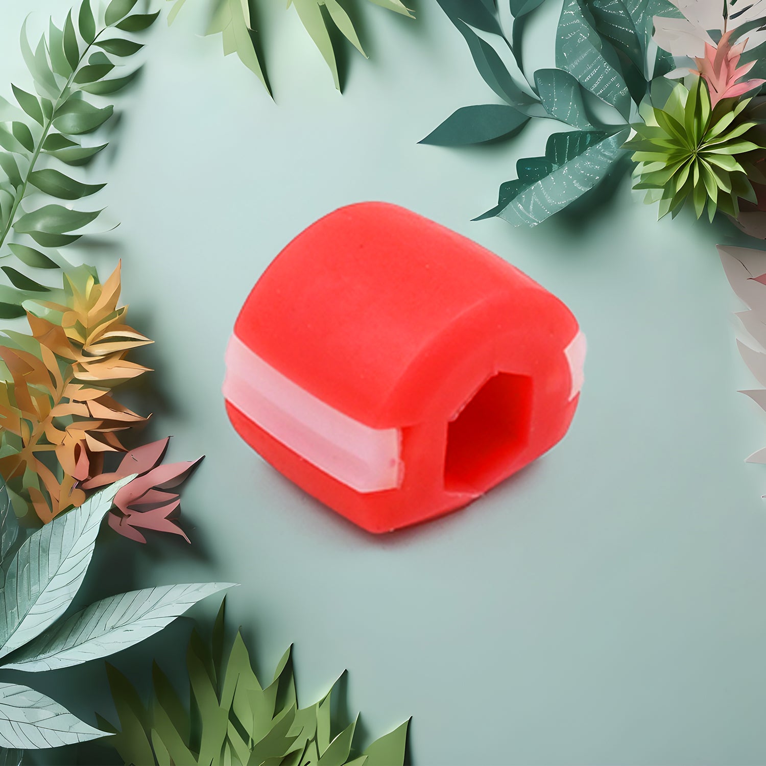 Cn Red Mouth Exerciser Used To Gain Sharp And Chiselled Mouth Easily And Fast. - Springkart 
