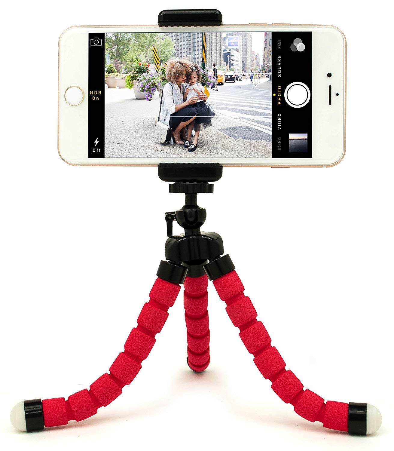 0266 Portable Mini Octopus Tripod Stand With Phone Holder For Live Selfie Mobile Phone Portable And Adjustable Stent