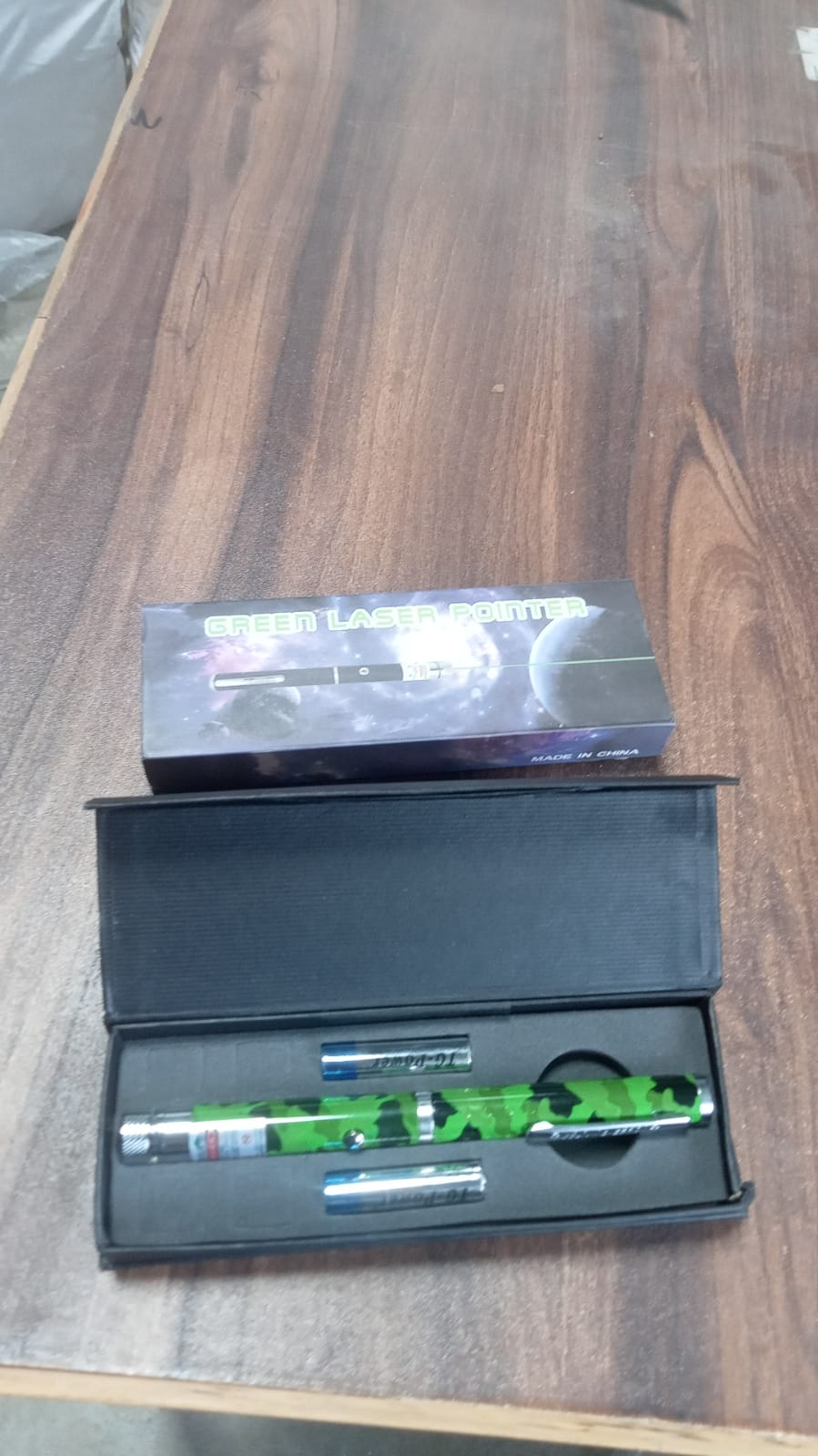 Green Multipurpose Laser Light Disco Pointer Pen Beam With Adjustable Antena Cap To Change Project Design - Springkart 