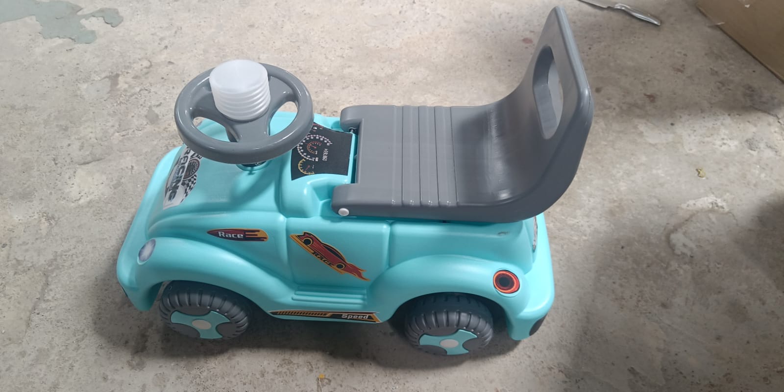 KIDS BABY CITY RIDE ON PUSH CAR RIDE WITH BACKREST MUSICAL HORN FOR CHILDREN KIDS TOY RIDE-ON, KIDS TOYS TODDLER BABY TOY BABY CAR , TRUCK, ETC SUITABLE FOR KIDS BOYS / GIRLS - Springkart 
