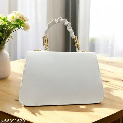 Stylish Classic Women Sling Bag|Gorgeous Stylish Handbag| White Sling Bag For Girls & Womens|