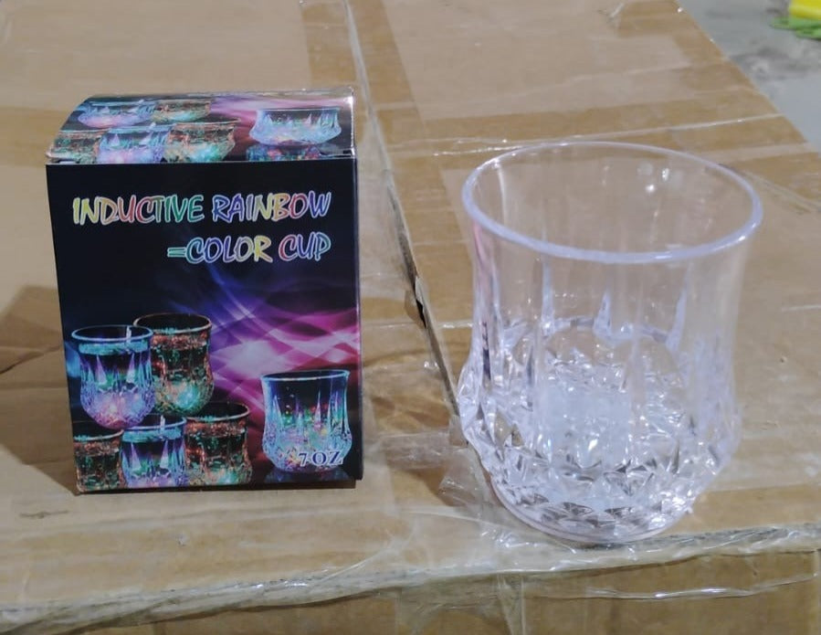 LED Light-up Cup Water Inductive Rainbow Color Changing LED (1 Pc) - Springkart 