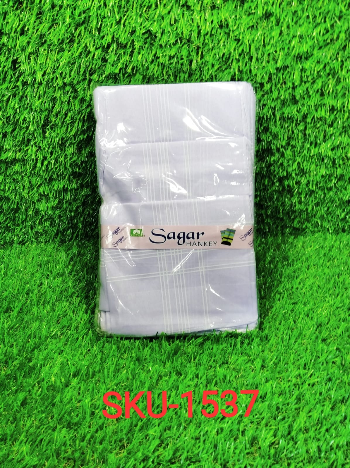 Men's King Size Formal Handkerchiefs for Office Use - Pack of 12 - Springkart 