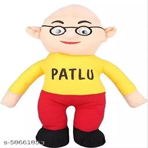 R K LOVELY TOYS Motu Patlu Teddy Bear Toy (38 Cm, Multicolour) - Springkart 