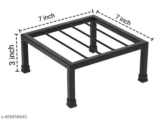 Metal Planter Stand || Plant Stand for Pots|| Outdoor Plant Stand (Square Stand (Set of 4 )) Planter stande pot  Palnter  Plant pot