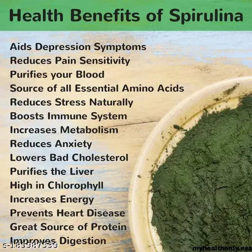 Spirulina Capsules - Springkart 