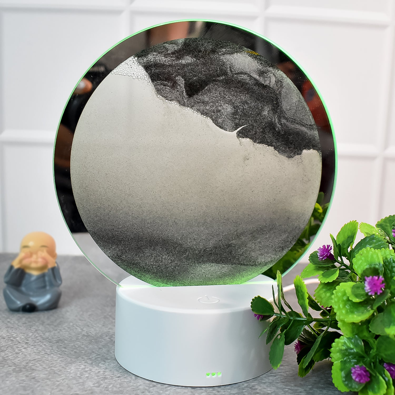 3d Liquid Motion Display With Led Light (1 Pc) - Springkart 