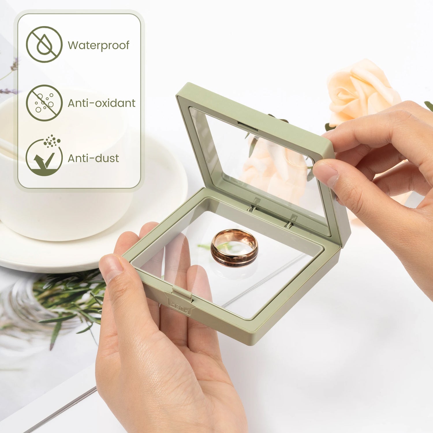 Gift Packaging 3d Floating Frame Display Case (1 Pc) - Springkart 