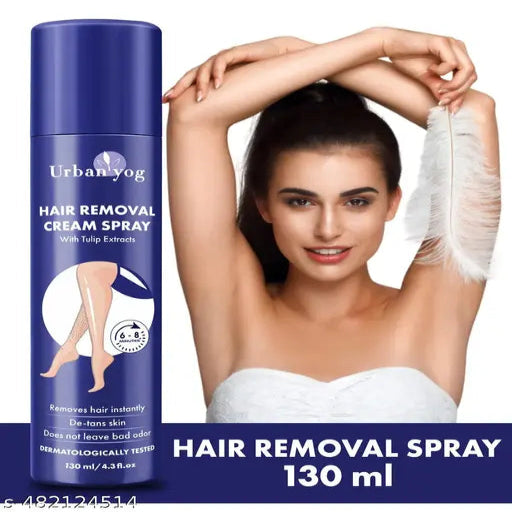 Hair removal Cream Spray for Painless Hair Removal 130ml Women and Girls