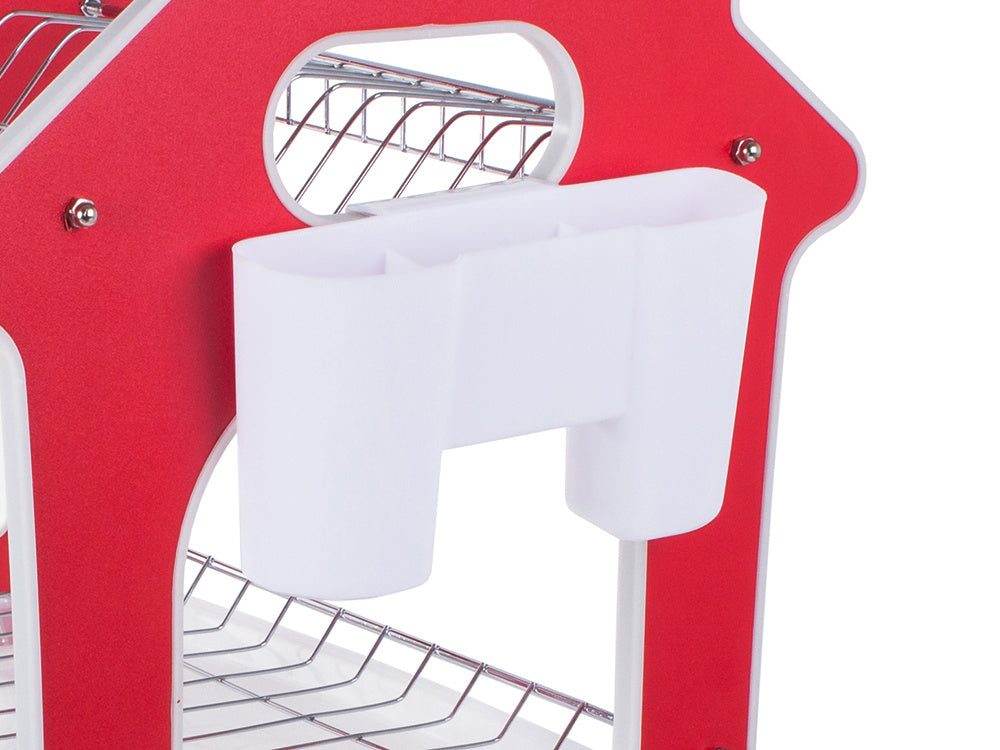 Dish Rack for Kitchen 3 Layer Dish Drainer Rack Stainless Steel Crockery Holder Cutlery Plate Holder Glass Utensils Storage Organize - Springkart 