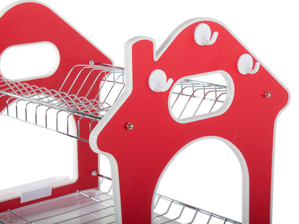 Dish Rack for Kitchen 3 Layer Dish Drainer Rack Stainless Steel Crockery Holder Cutlery Plate Holder Glass Utensils Storage Organize - Springkart 