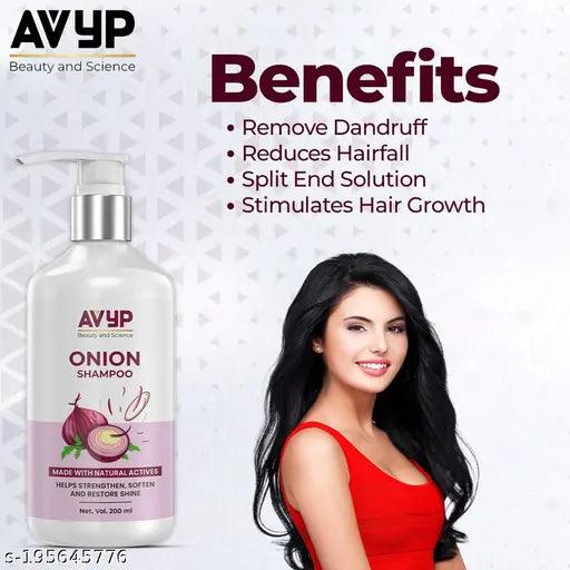 Onion Shampoo for Hair Growth and Hair Fall Control Onion Shampoo 200ml (Pack Of 1)