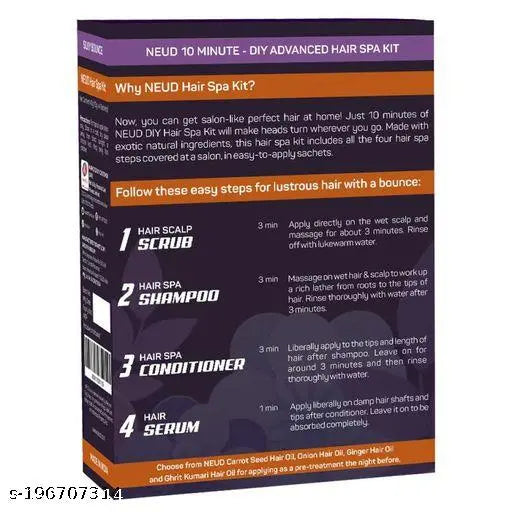 NEUD-Combo-Facial-Kit+Hair-Spa-Kit-1Each - Springkart 