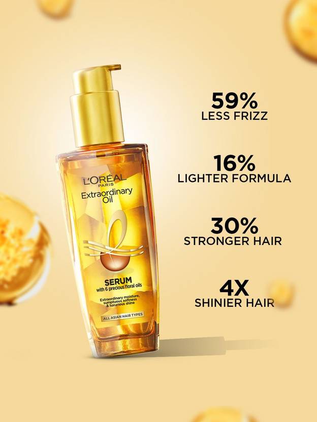 L'Oréal Paris Shampoo (340 ml) + Conditioner (175 ml) + Serum (30 ml) (3 Items in the set)