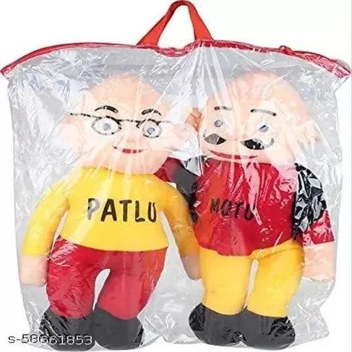 R K LOVELY TOYS Motu Patlu Teddy Bear Toy (38 Cm, Multicolour) - Springkart 