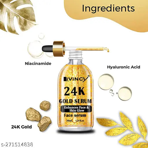 24k gold serum 24 carat gold face serum 24k Gold Face serum face Vitamin C for Skin whitening