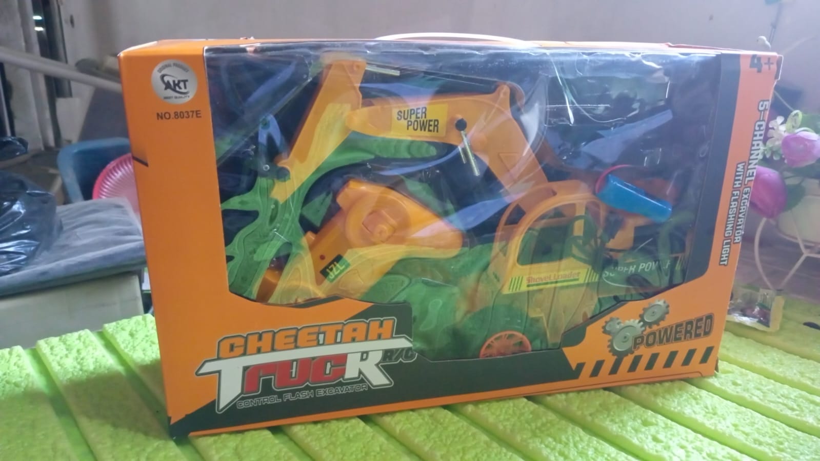 Plastic JCB Construction Toy Remote Control JCB Toys for Kids Boys, Super Power Remote Control JCB Truck Construction Toy (1 Set) - Springkart 