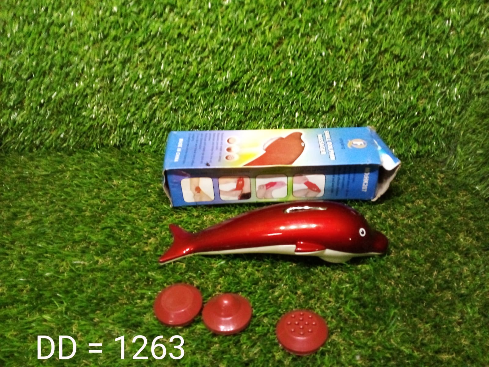 Dolphin Handheld Body Massager for Agony Stress Pain (8 Inch) - Springkart 