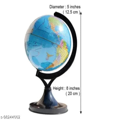 5 INCH EDUCATIONAL ROTATING DESK GLOBE FOR STUDY AND OFFICE PURPOSE