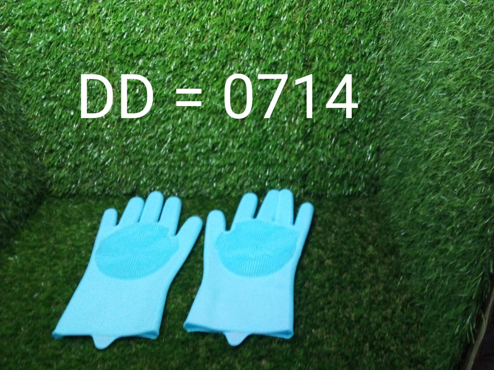 Reusable Silicone Cleaning Brush Scrubber Gloves (Multicolor) - Springkart 