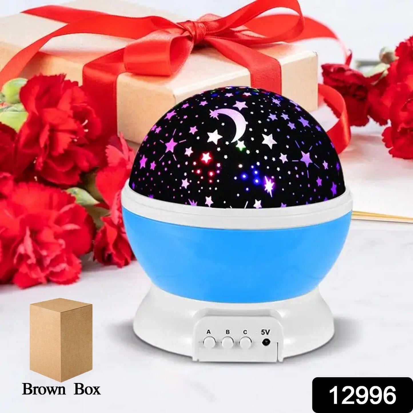 Moon Night Light Projector Star Master (1 Pc / Battery Not included) - Springkart 