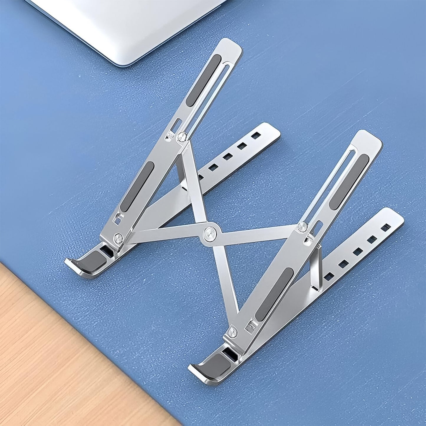 Home Foldable Height Adjustable Laptop Stand (1 Pc) - Springkart 