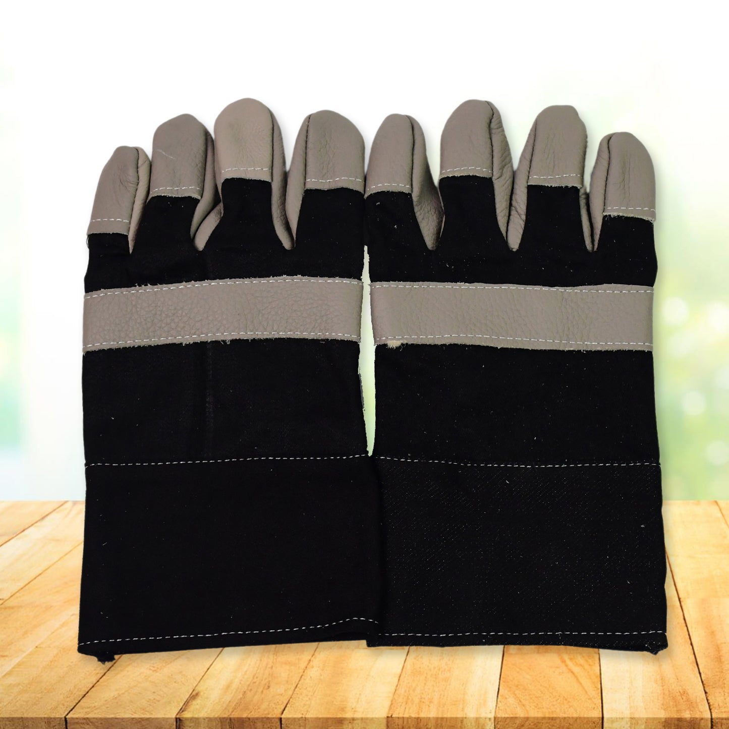 Gloves Gardening Gloves For Men Women Leather Gloves Heavy Duty Gloves (1 Pair)