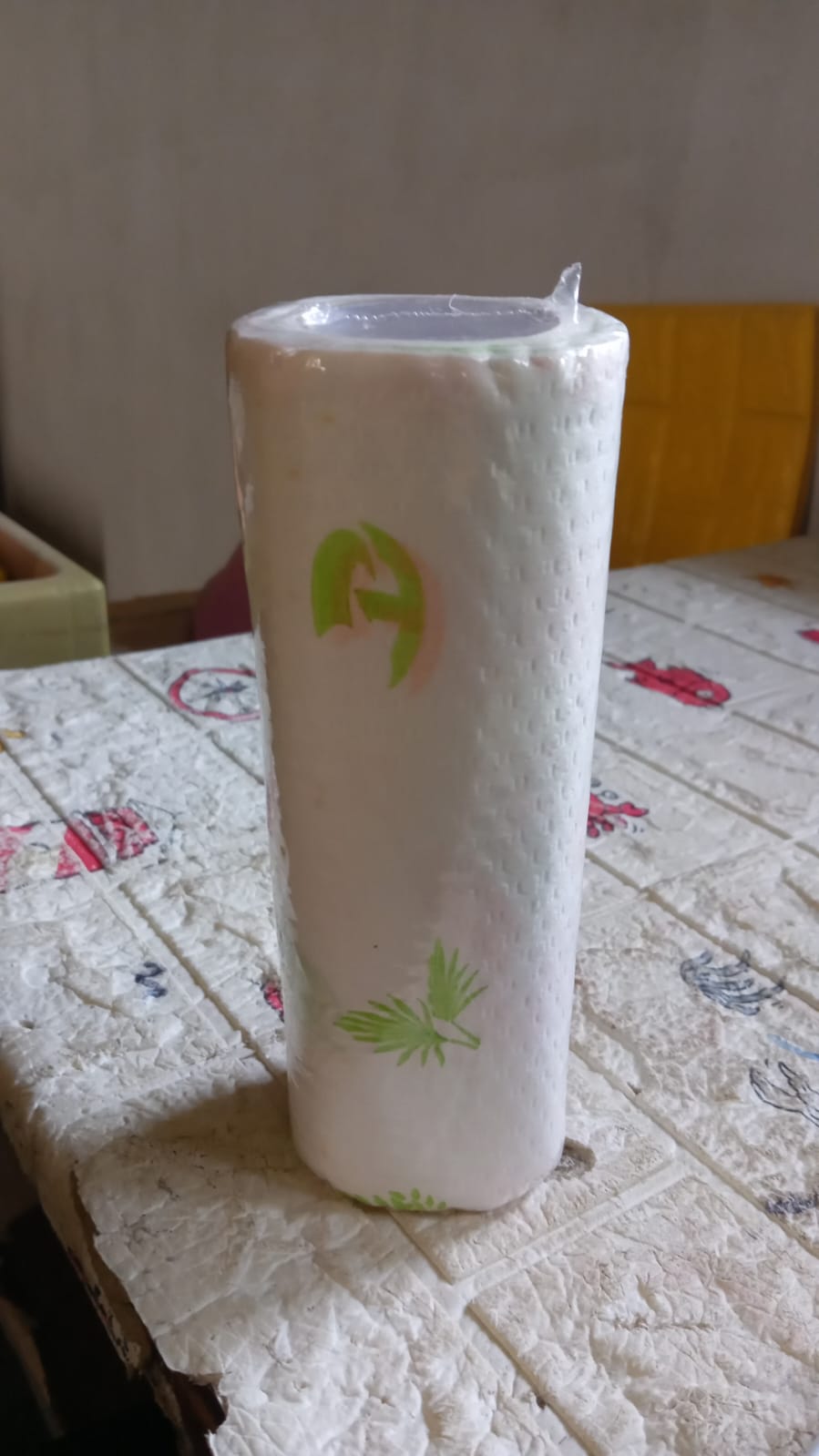 Non Woven Reusable and Washable Kitchen Printed Tissue Roll Non-stick Oil Absorbing Paper Roll Kitchen Special Paper Towel Wipe Paper Dish Cloth Cleaning Cloth 40 sheets / Pulls - Springkart 