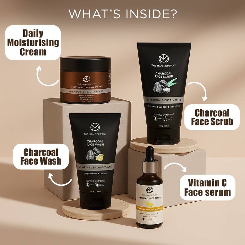 THE MAN COMPANY Face in Point (4 Items in the set)