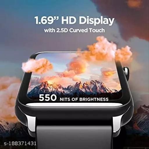 boAt Wave Call Smart Watch, Smart Talk with Advanced Dedicated Bluetooth Calling Chip, 1.69” HD Display - Springkart 