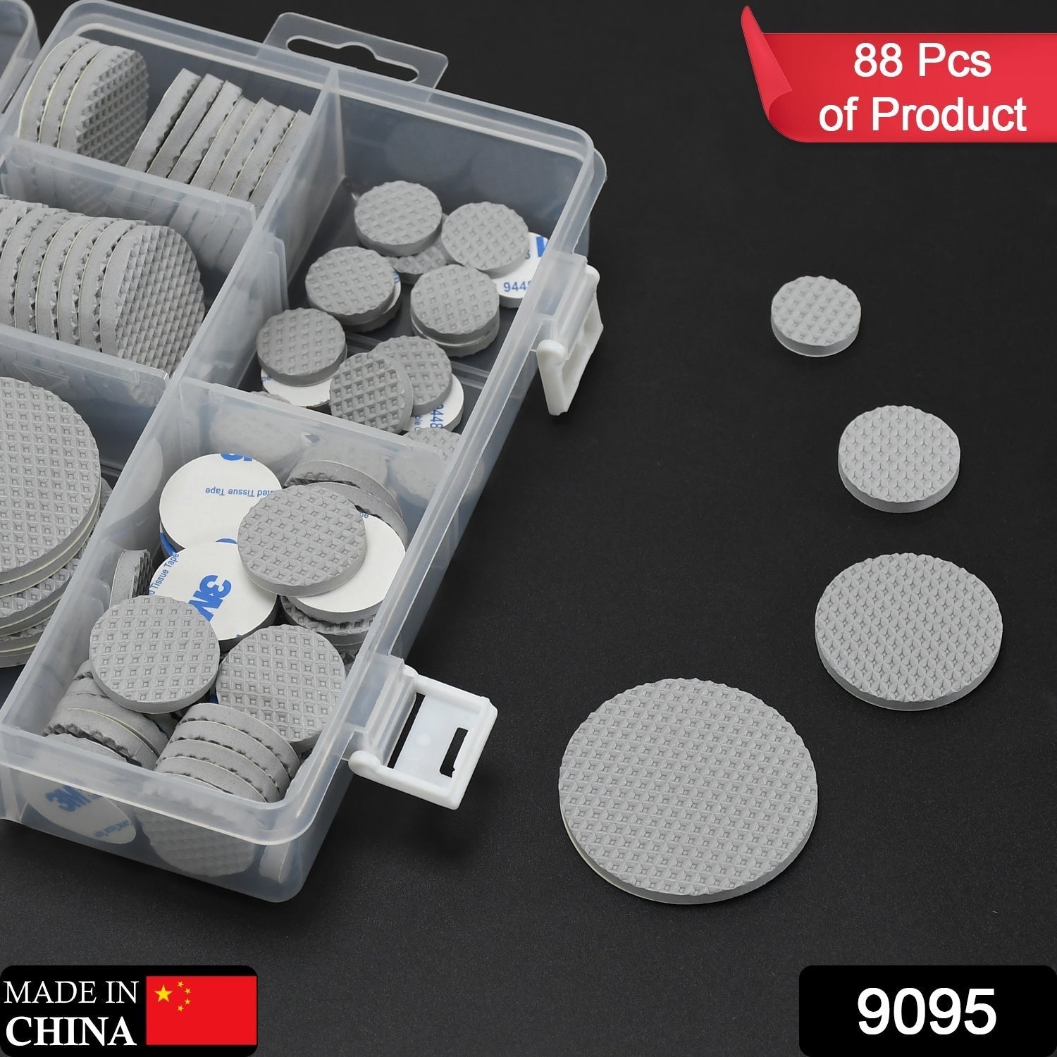 FURNITURE PAD ROUND FELT PADS FLOOR PROTECTOR PAD FOR HOME & ALL FURNITURE USE - Springkart 
