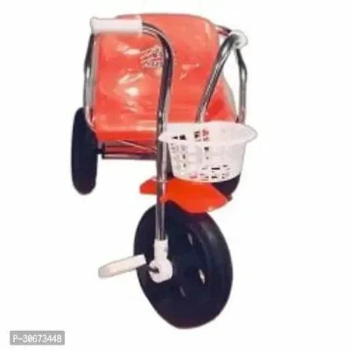 Kids Tricycle With Storage Basket-Red