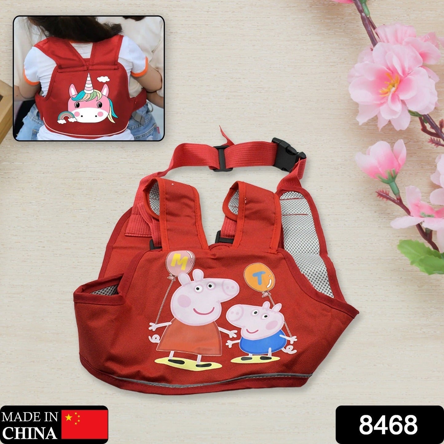 Protect Your Precious Cargo: Baby Safety Belt for Carrier (1 Pc) - Two Wheeler Safety - Springkart 