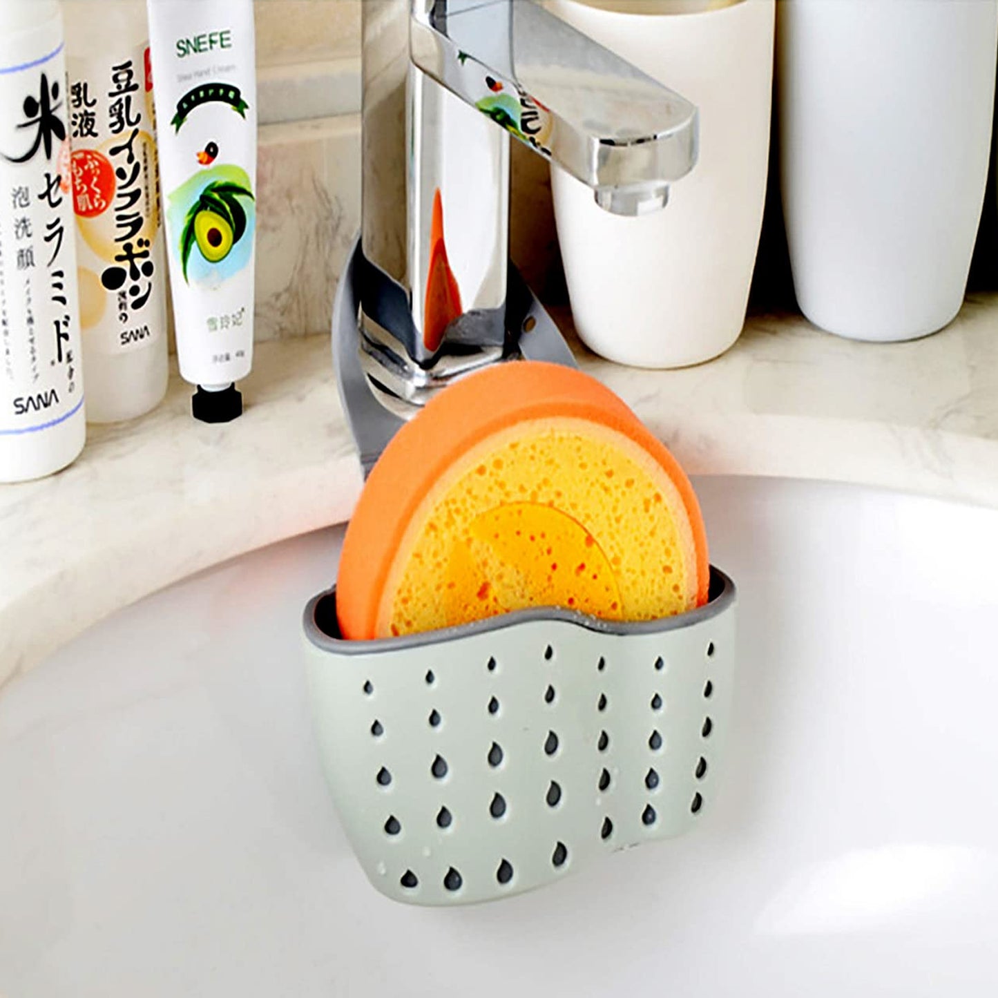 Multifunctional Kitchen Sink Organiser Kitchen Sink Caddy (1 Pc) - Springkart 