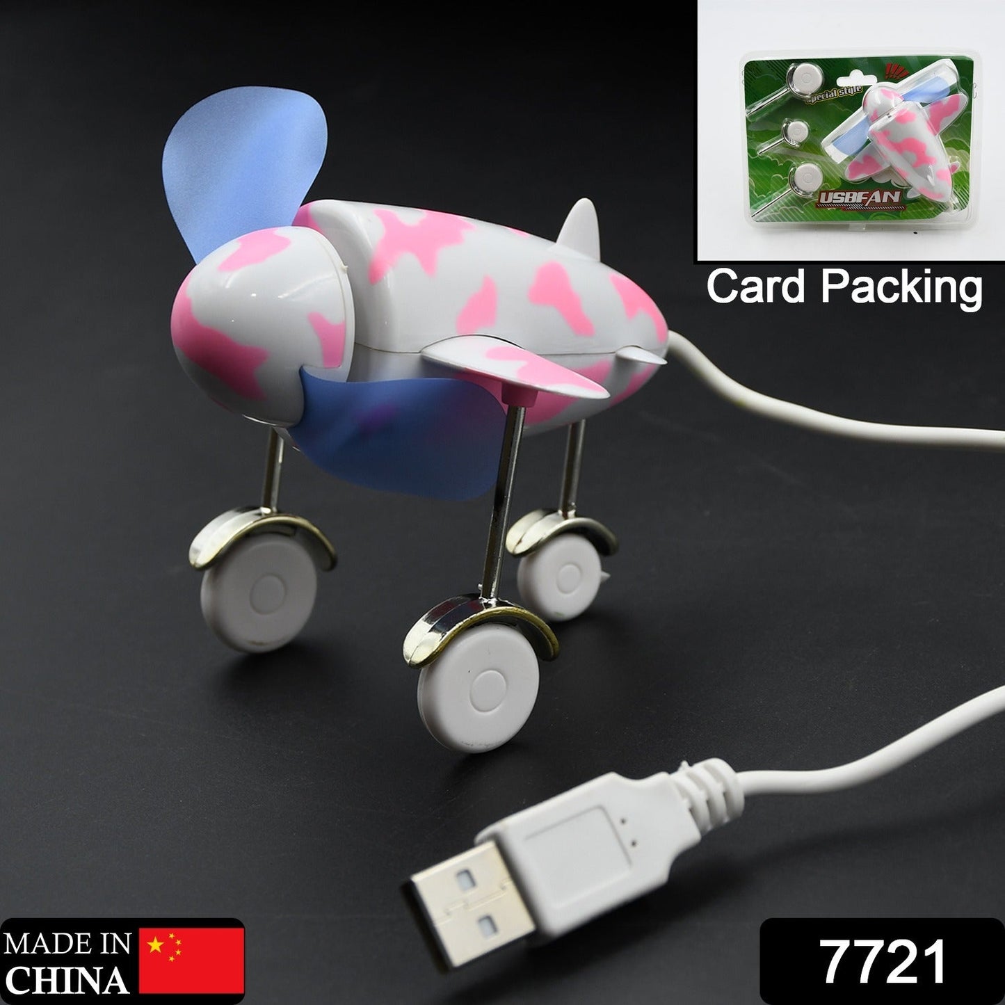 Plane Shape Usb Plane Unique Design Fan Energy Saving Fan For laptop & Computer Desktop Fan - Springkart 