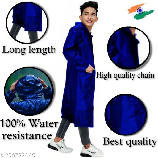 100% WaterProof Men's & Women's Stylish Rainsuit