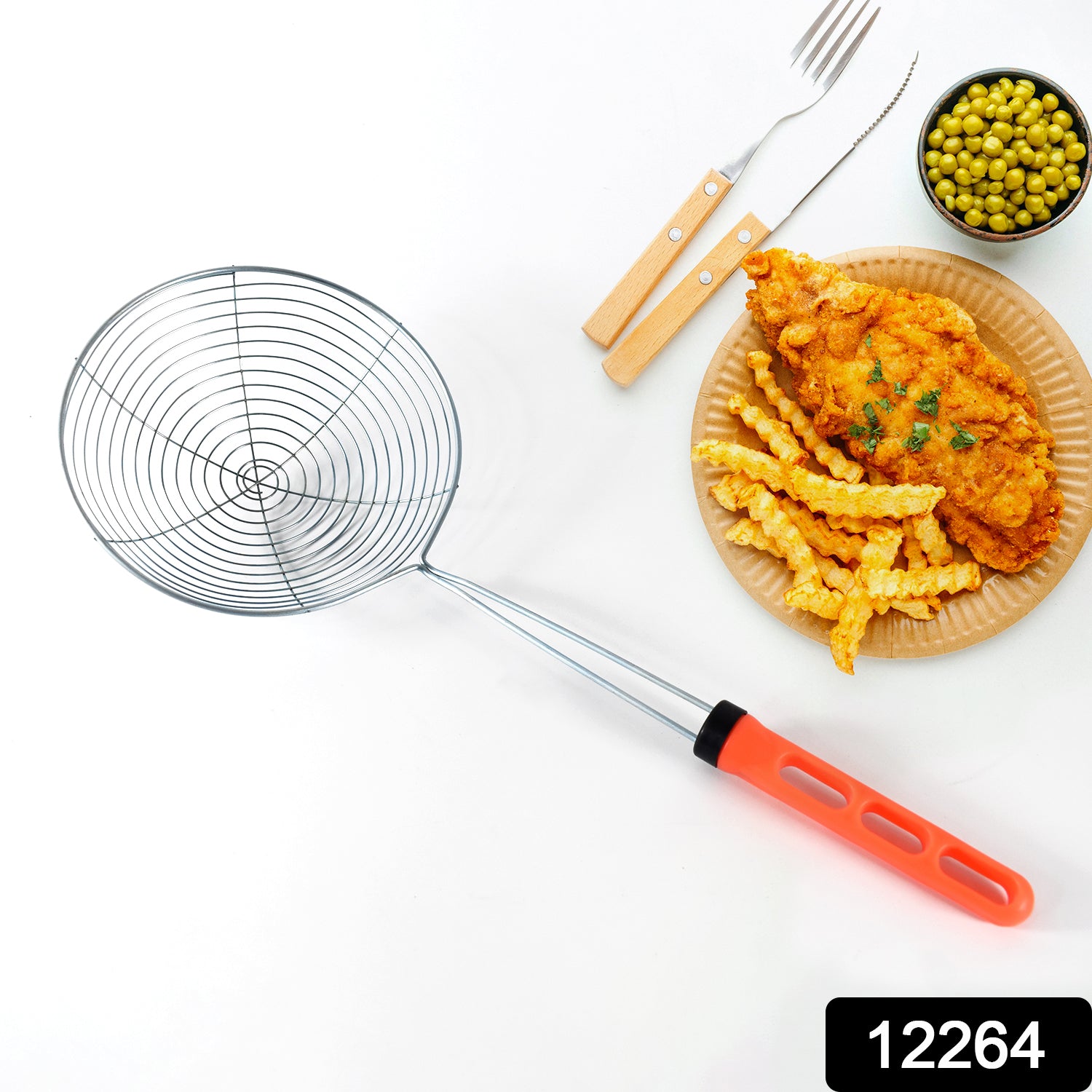 Stainless Steel Deep Fry Strainer - Springkart 