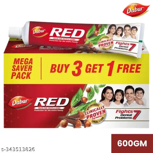 Dabur Red Paste 150g 3+1 LIMITED STOCK - Springkart 