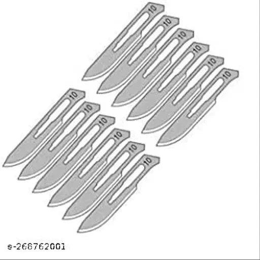 SURGICAL INSTUMENT - 10 NO. CARBON STEEL SCALPELSURGICAL BLADES - Springkart 