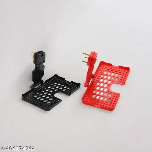 Mobile Stand for Mobile Phone Charger Stand Smartphone (BLACK +RED)