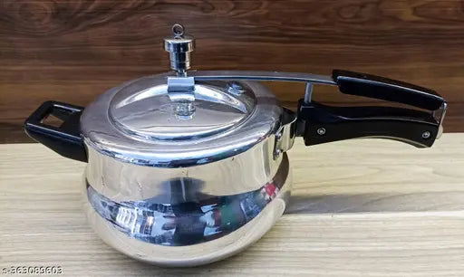3 L Aluminium OuterLid Pressure Cooker With Induction Base