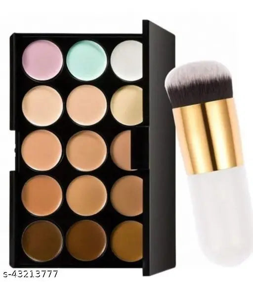Extreme Contour with foundation brush
