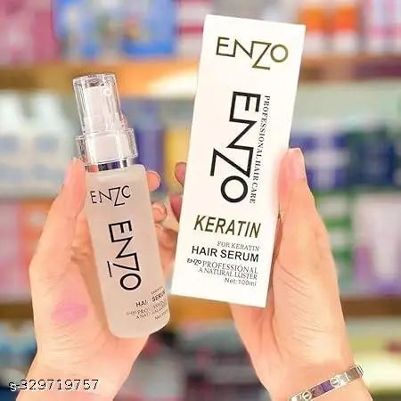 Enzo Hair Serum For Men And Women To Make their Hair's Smooth And shinny 100*4=400 ml