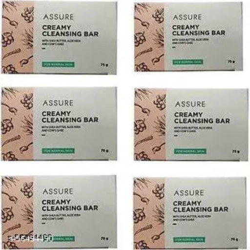 Assure Creamy Cleansing Bar Pack of 6