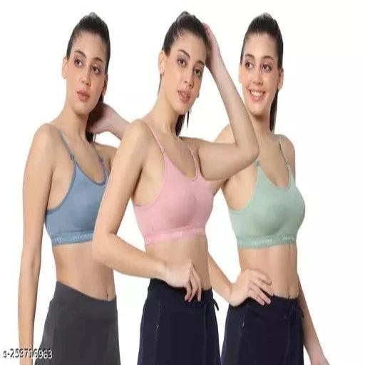 Comfy Women Bra (Pack of 3) - Springkart 