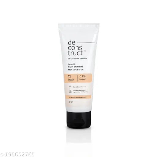 Deconstruct Skin Soothe Moisturizer- 1% Ceramides + 0.2% Bisabolol (50 gm)