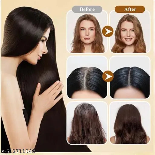 Long Lasting Natural Hair Dye Shampoo 250ML Pack Of 2 - Springkart 