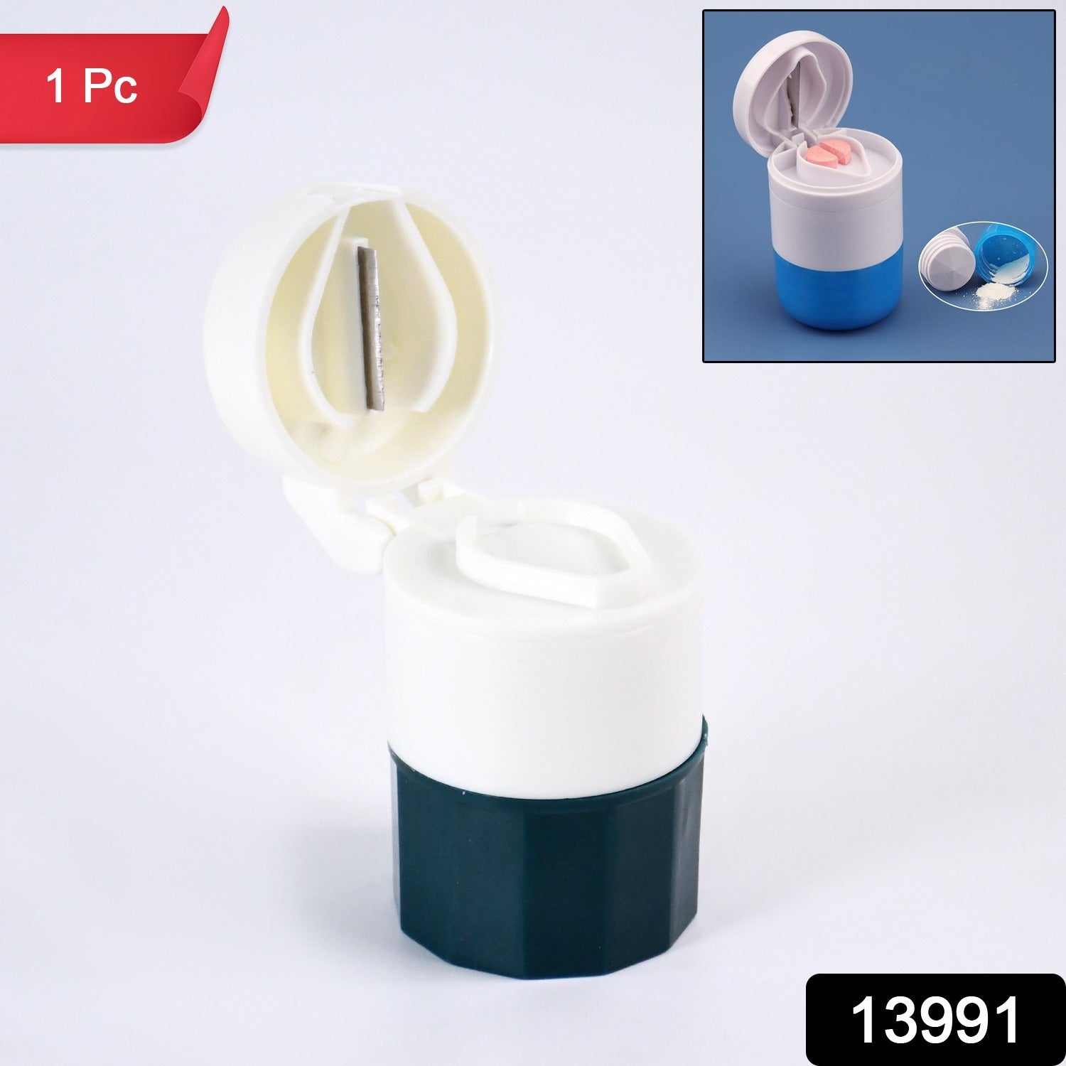 Pill Crusher And Grinder 4 In 1 Pill Crusher - Springkart 